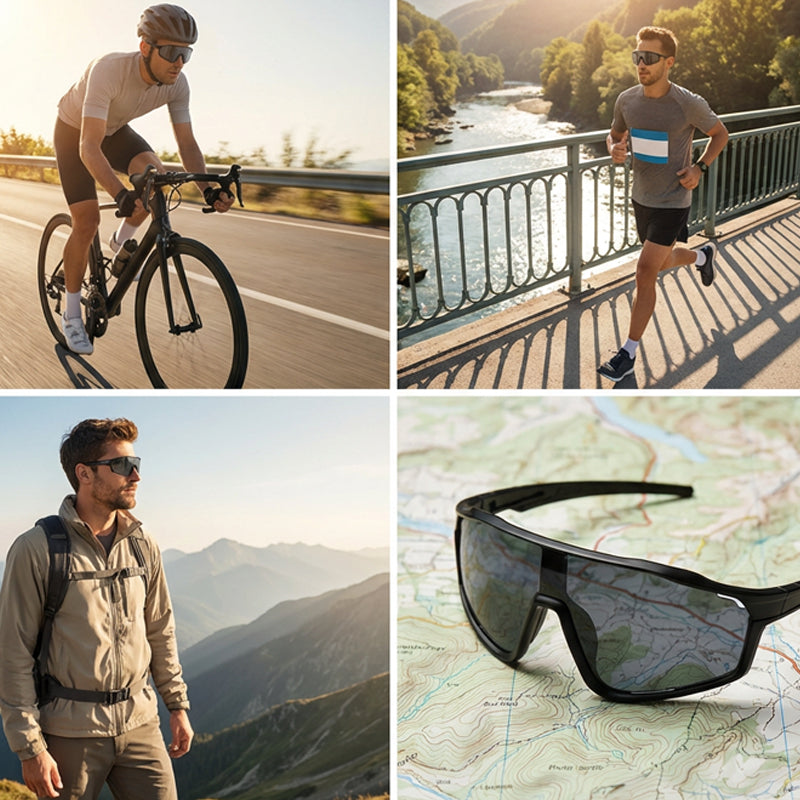 🌟Nytt 2026: Upp till 50% rabatt!🌟 Fotokromatiska sportglasögon för utomhusbruk