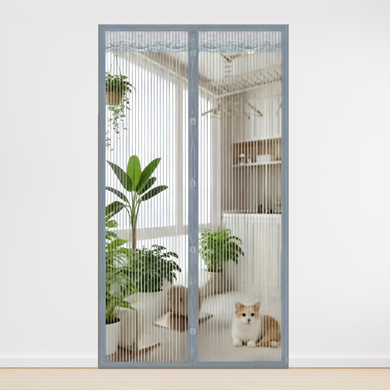 🦟 Håll skadedjur borta – installeras på 2 minuter! Dörrgardinen av magnetiskt nät! 🚪✨