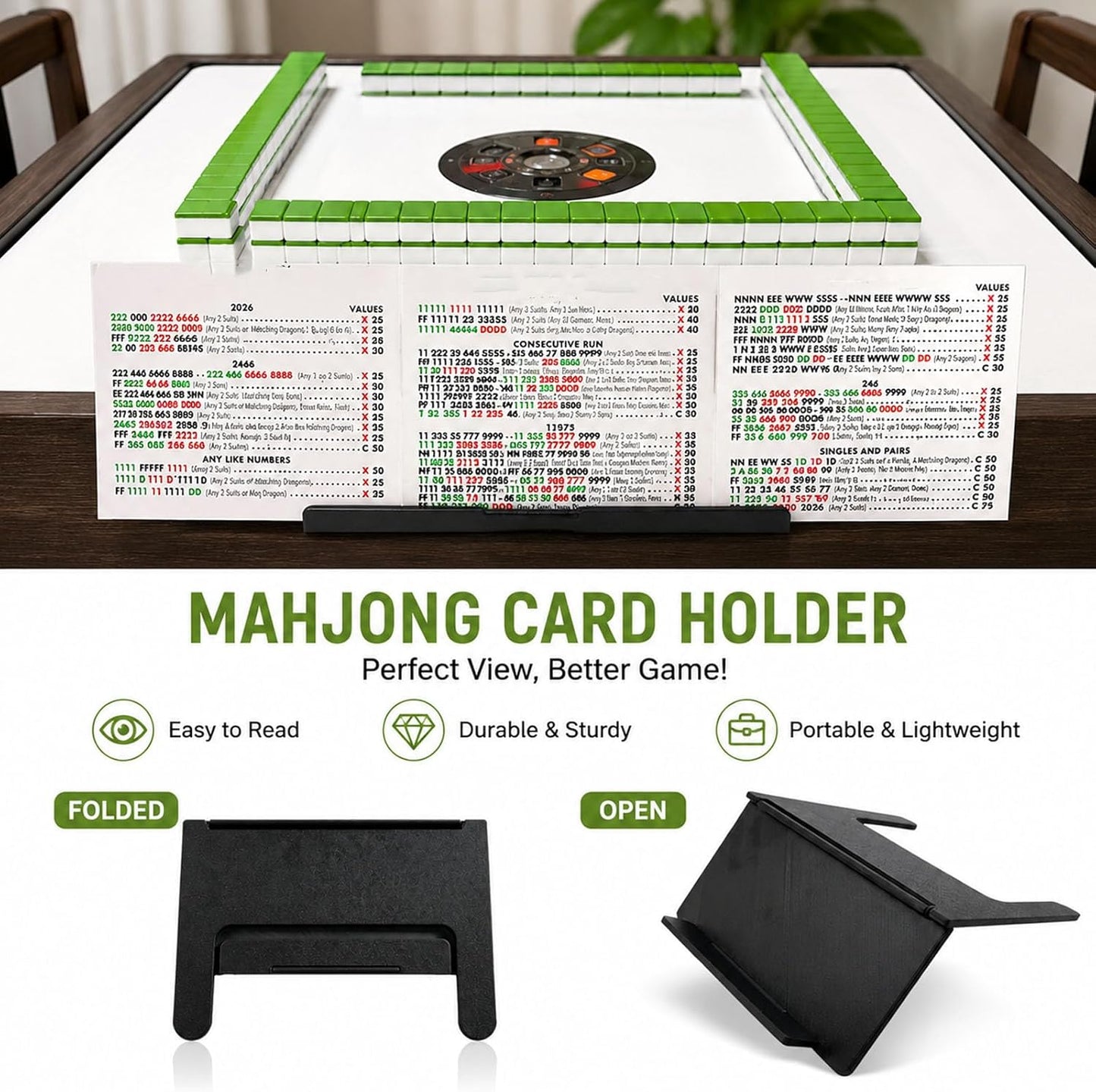🔥Mahjong-kortfodral – Gratis kort med mahjongregler