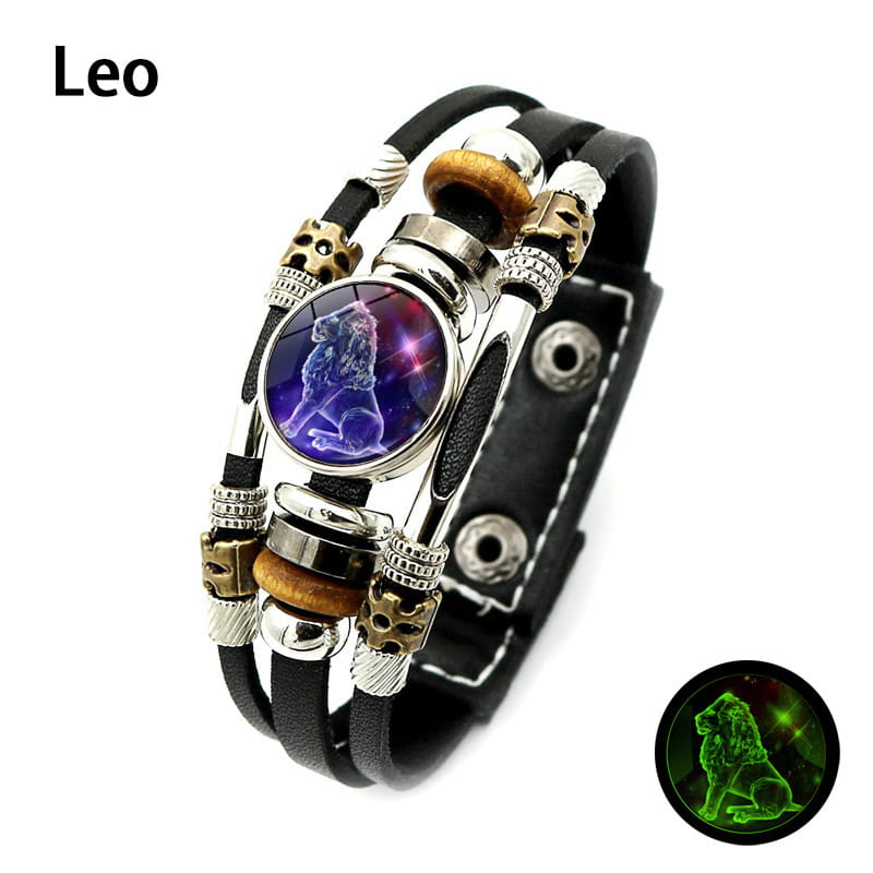 🌌 Armband med stjärntecken som lyser i mörkret🌌