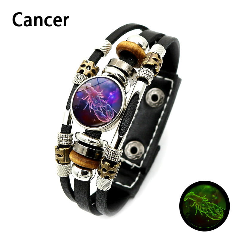 🌌 Armband med stjärntecken som lyser i mörkret🌌