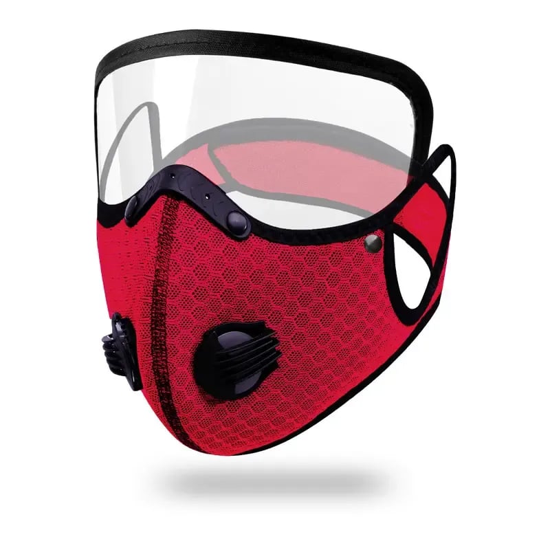 🔥SISTA DAGEN 50 % RABATT -- 💖Återanvändbar dammmask med kolfilter – utformad för en aktiv livsstil