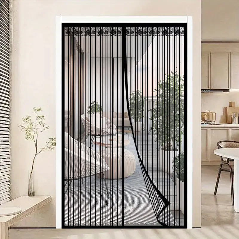 🦟 Håll skadedjur borta – installeras på 2 minuter! Dörrgardinen av magnetiskt nät! 🚪✨