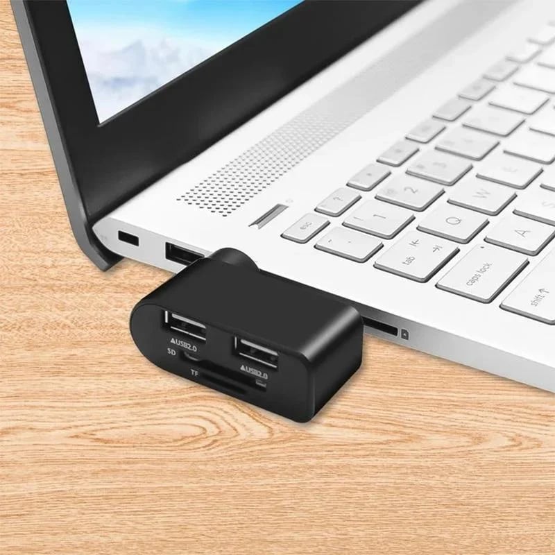 4 i 1 roterbar USB-hubb