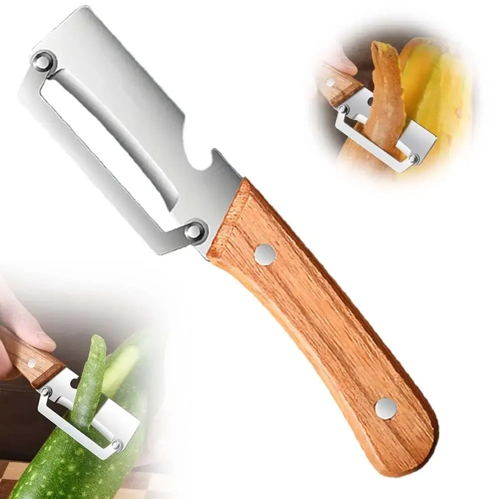 🔥Multifunktionell grönsaksskalare för kök🥕