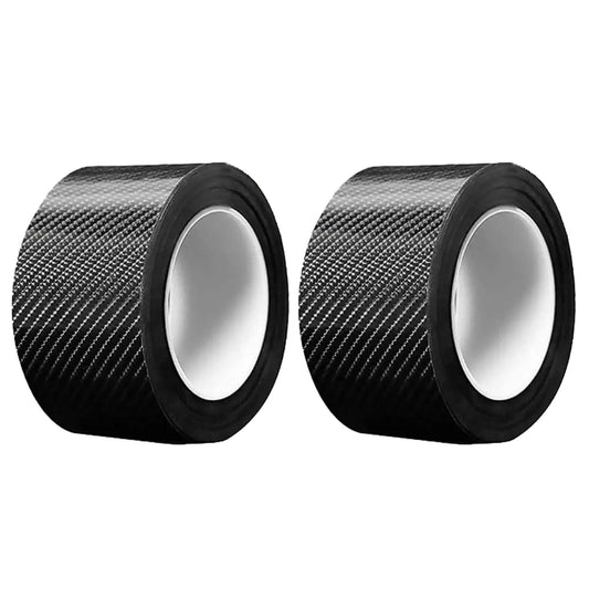 Skyddsfilm för bildörren – reptålig och slagtålig 3D-kolfibervinylfilm, självhäftande baksida