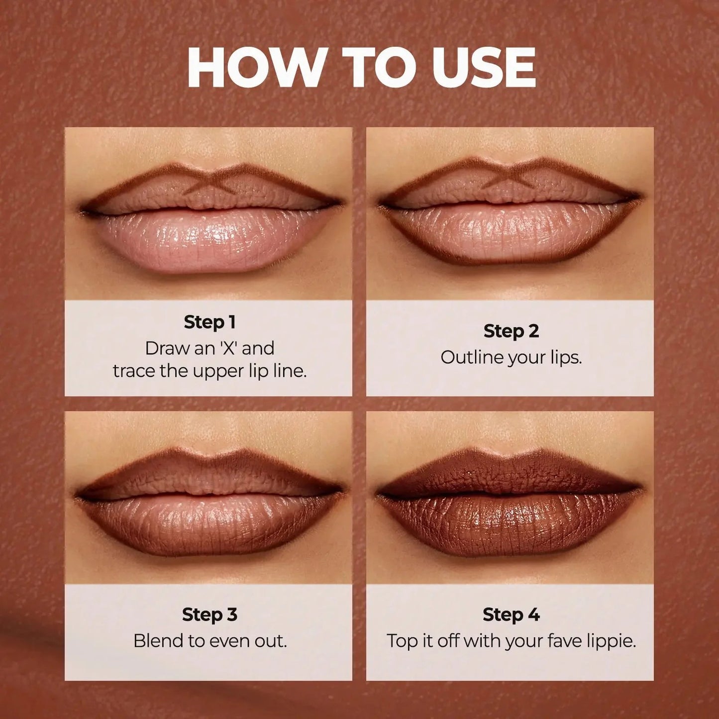 Easy Glide Lip Liner — Krämig, lätt att tona ut färg som går smidigt att applicera
