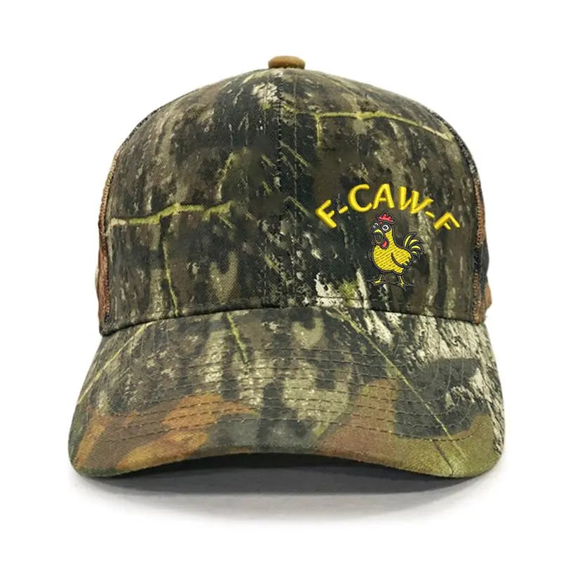 F-CAW-F Broderad snapback-keps i förstklassig kvalitet med justerbar storlek