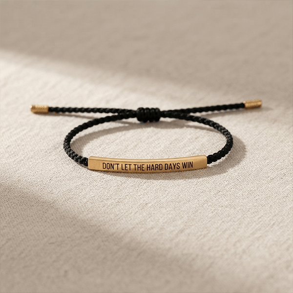 💖Inspirerande armband – en meningsfull påminnelse om att vara stark och kämpa vidare
