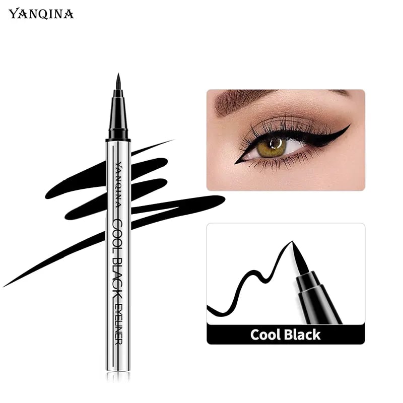 ✨🖌️ Långvarig vattenfast eyeliner — Vegansk formula, håller jämnt och lätt i 24 timmar 💫