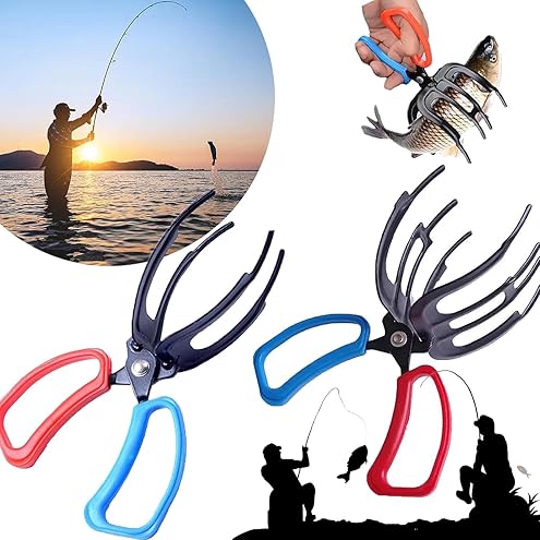 🐟Fiskgripare med klor – fiskgripare med 2 eller 3 klor