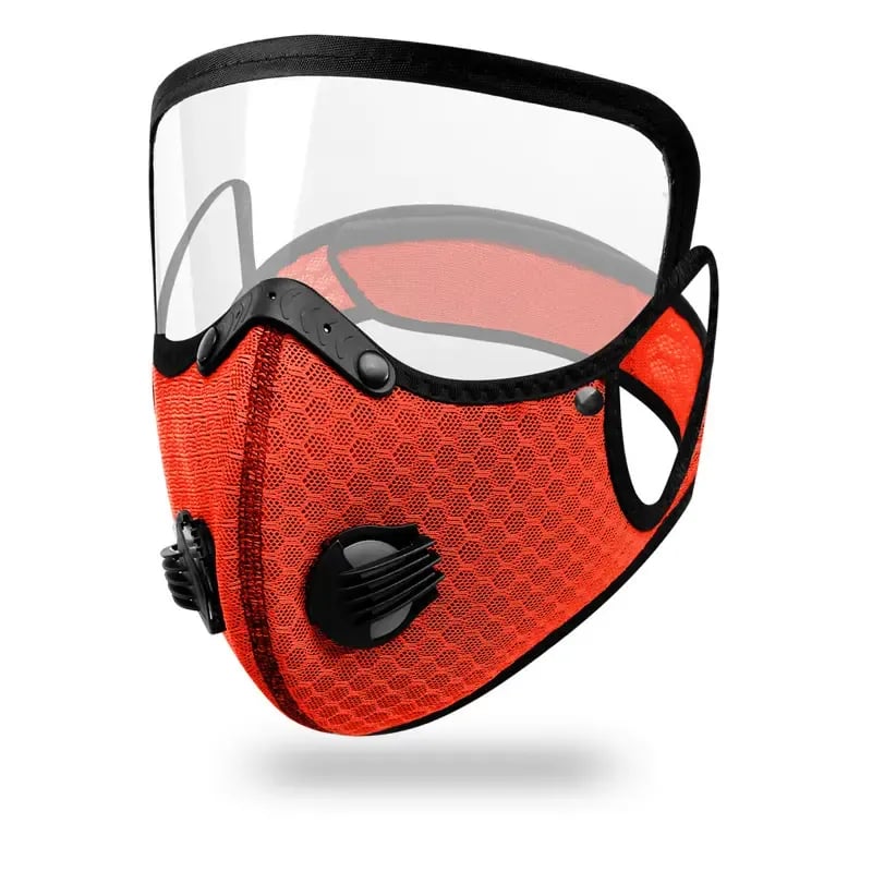 🔥SISTA DAGEN 50 % RABATT -- 💖Återanvändbar dammmask med kolfilter – utformad för en aktiv livsstil