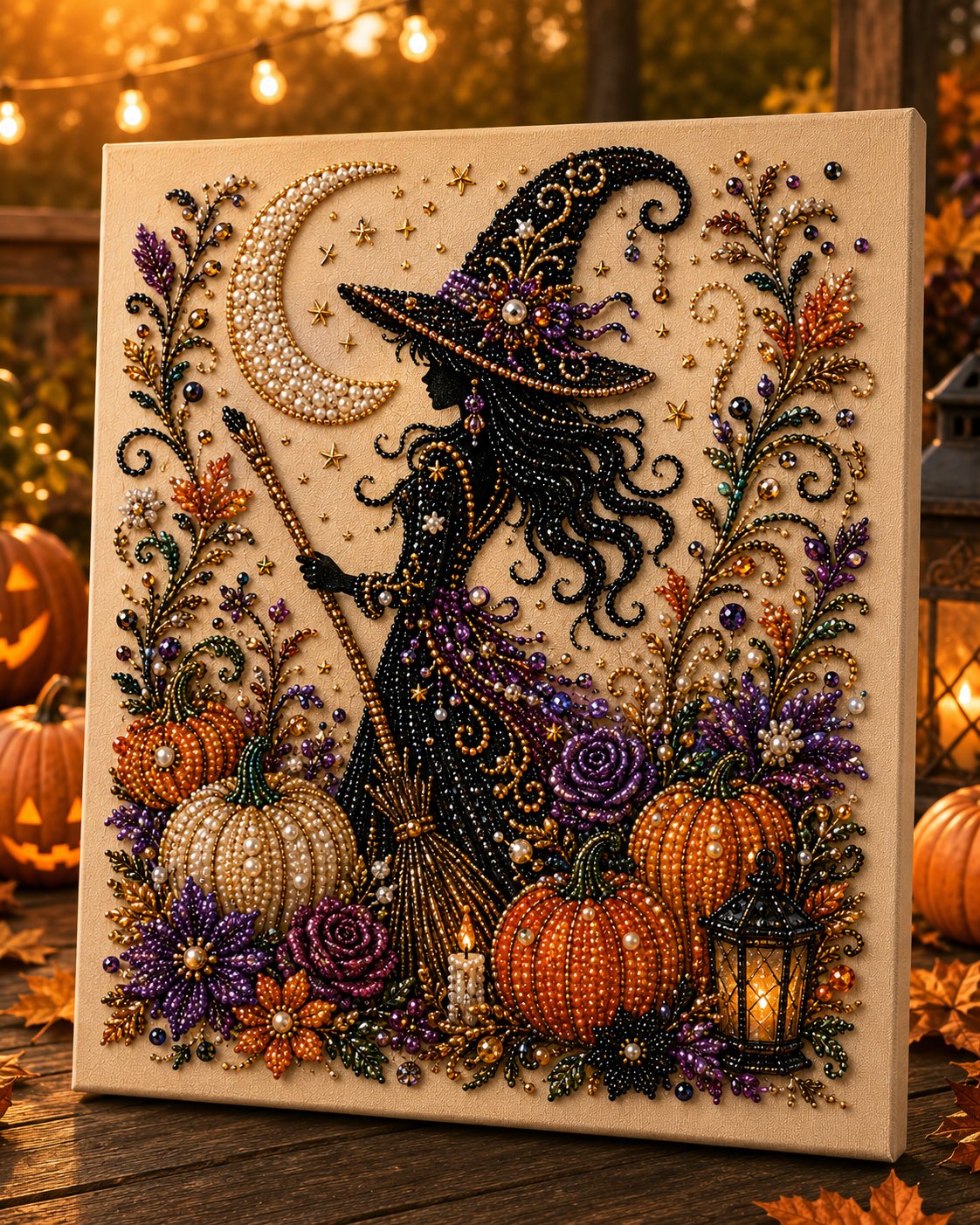 🔥 Sista dagen med 49 % rabatt – 👻✨ DIY-set för Halloween-pärlkonst – Förvandla små pärlor till läskigt-söt magi (📦Köp 2, få gratis frakt)
