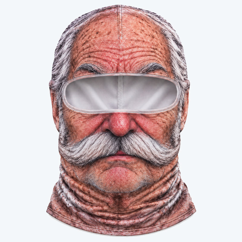 🎁😂 Rolig, realistisk skidmask – den perfekta presenten till vinterentusiaster!
