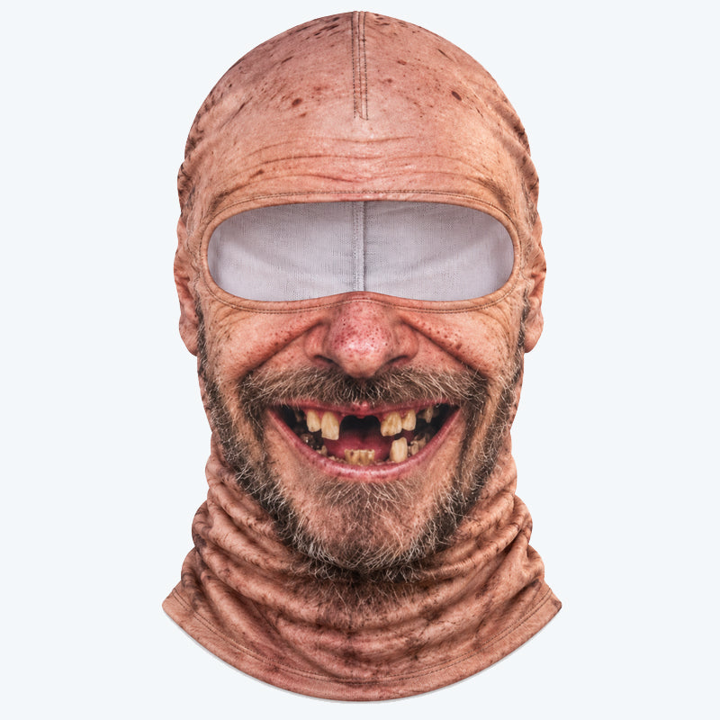 🎁😂 Rolig, realistisk skidmask – den perfekta presenten till vinterentusiaster!
