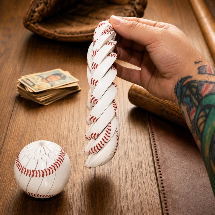 ⏰ Sista dagen: 49 % rabatt – ⚾ Baseboll Fidgetboll