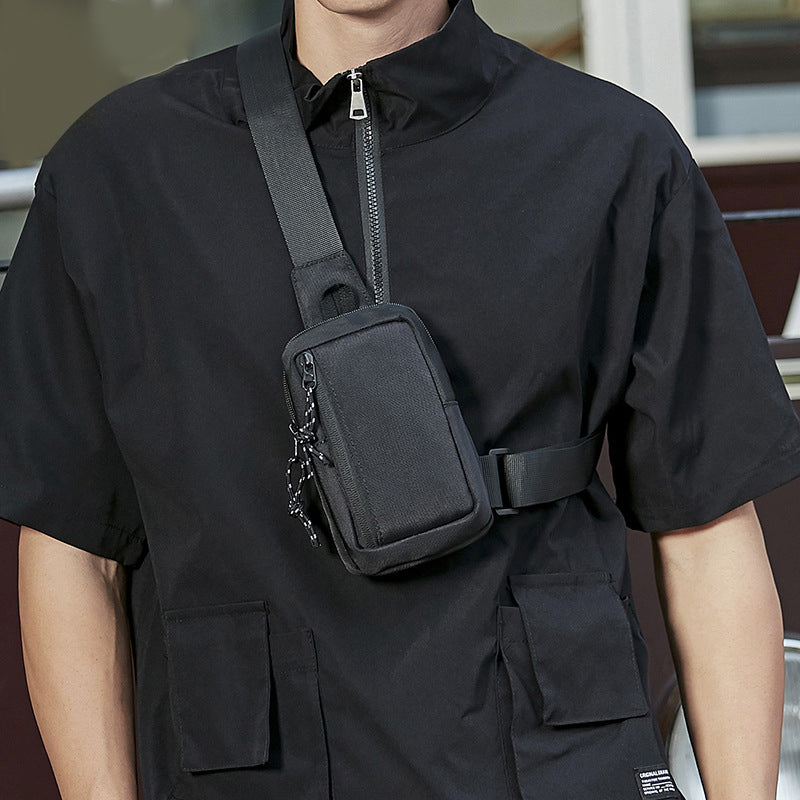 🎒 40 % RABATT UNDER BEGRÄNSAD TID! 💥 Slingväska för män i urban pendlarstil – minimalistisk, vattenavvisande, lätt ✨