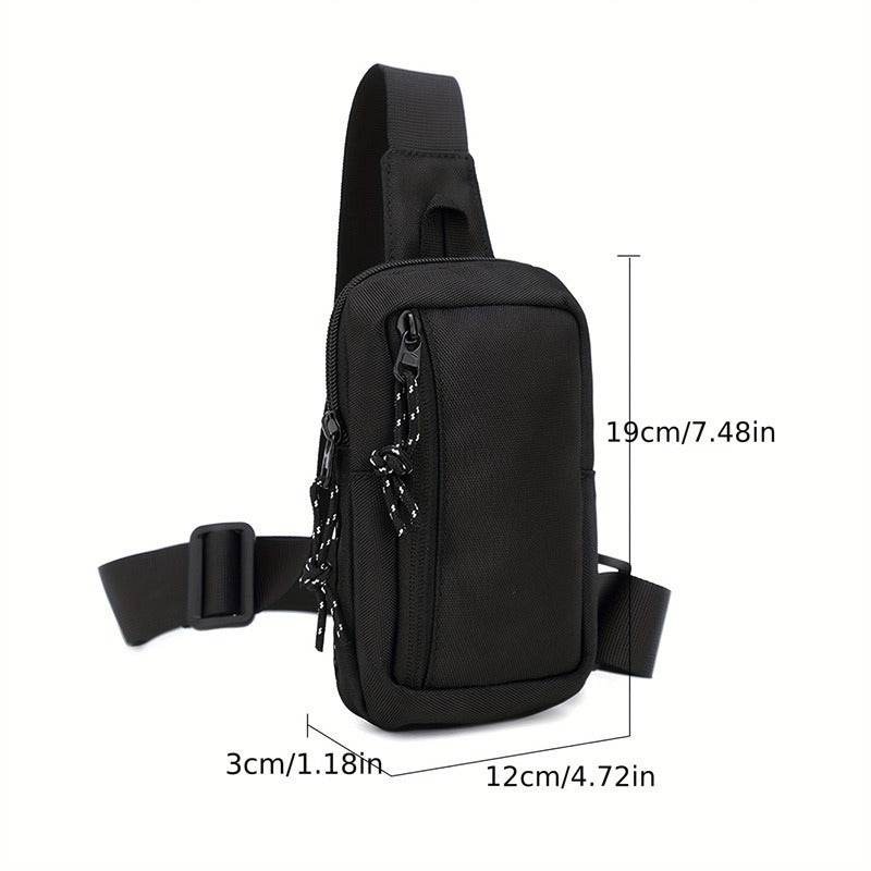 🎒 40 % RABATT UNDER BEGRÄNSAD TID! 💥 Slingväska för män i urban pendlarstil – minimalistisk, vattenavvisande, lätt ✨