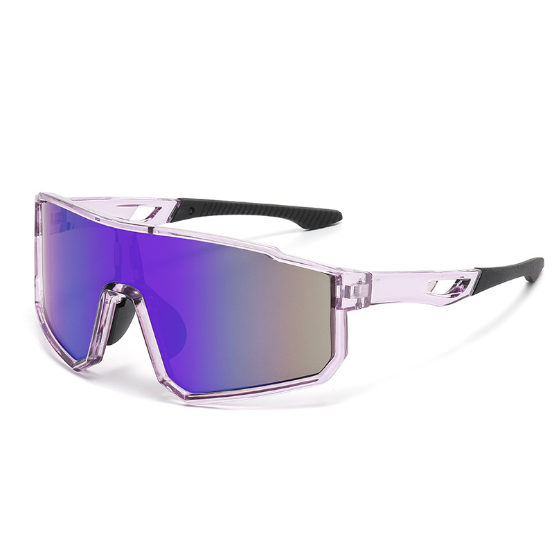 🕶️ Polariserade sportglasögon för män och kvinnor – UV400 och färgglada spegelglas 🏃
