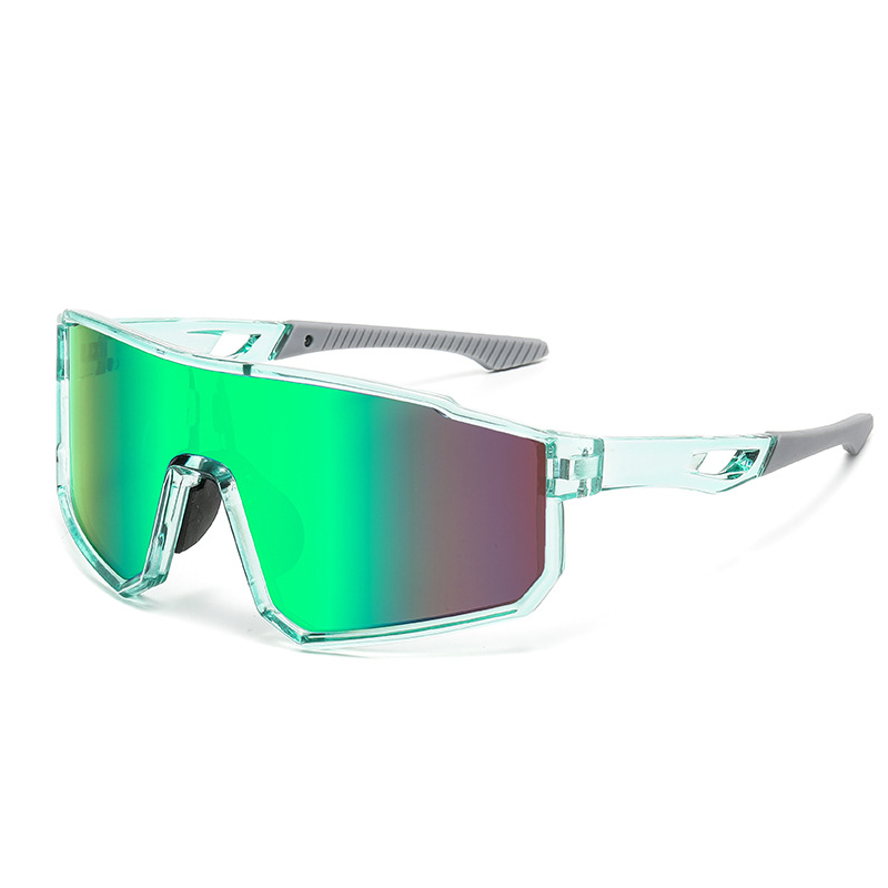 🕶️ Polariserade sportglasögon för män och kvinnor – UV400 och färgglada spegelglas 🏃