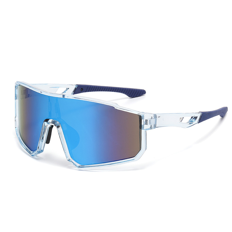 🕶️ Polariserade sportglasögon för män och kvinnor – UV400 och färgglada spegelglas 🏃